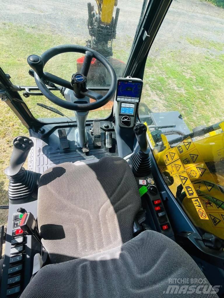 Komatsu PW 148-10 Wielgraafmachines