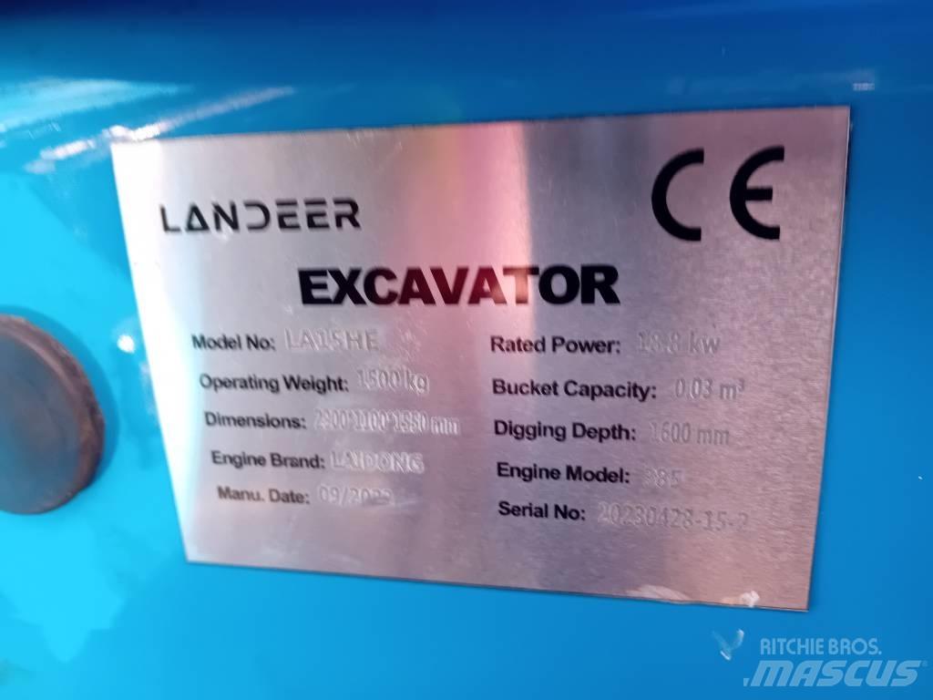  Landeer LA15HE Minigraafmachines < 7t