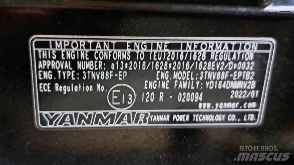 Yanmar 3TNV88F-EPTB2 Motoren