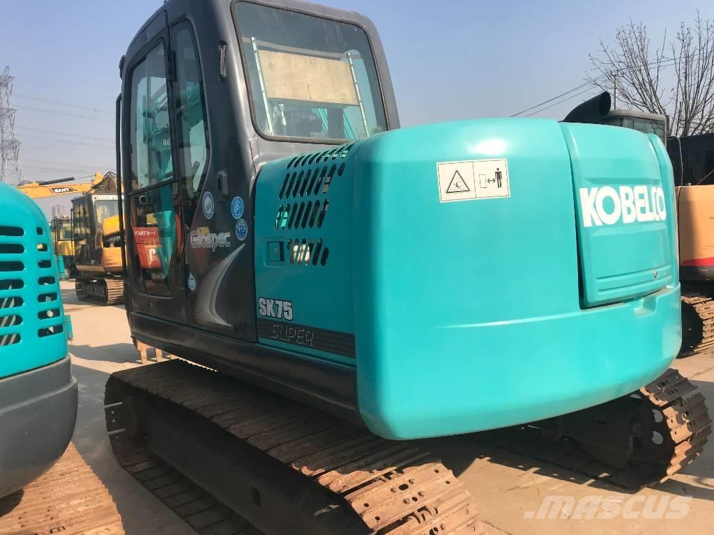 Kobelco SK 75 CSR Rupsgraafmachines