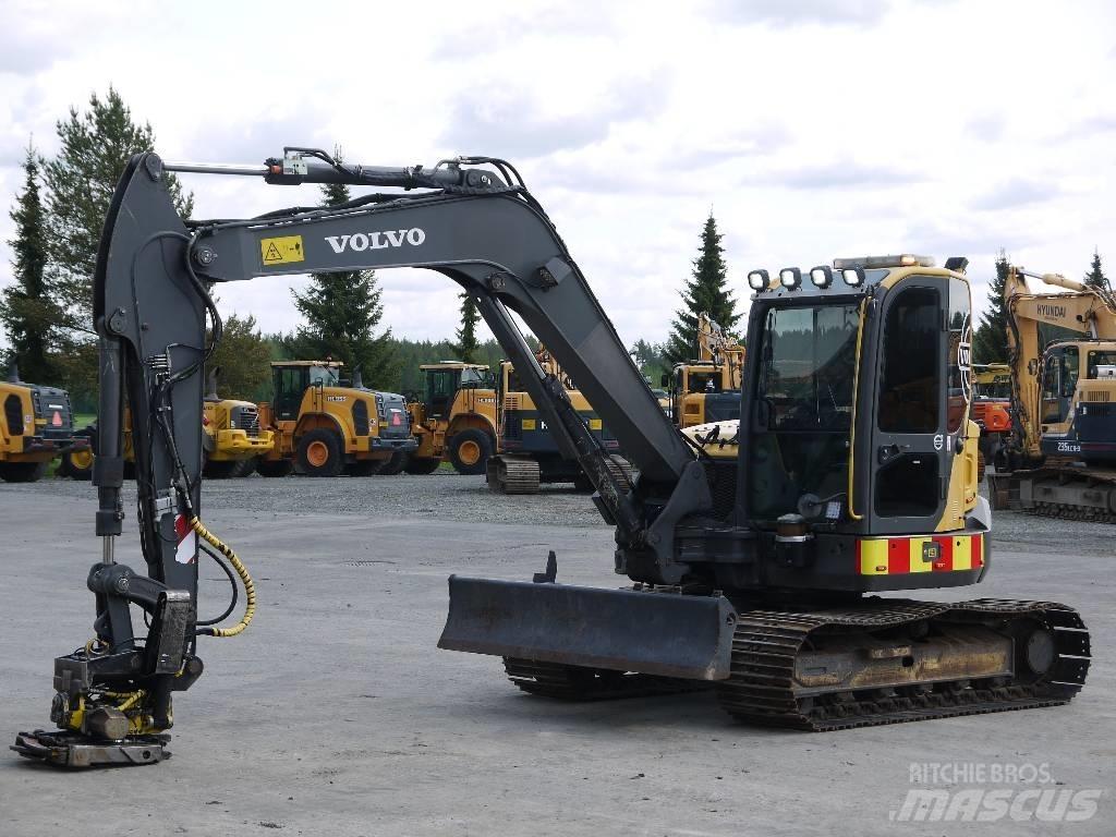 Volvo ECR 88 D Midigraafmachines 7t - 12t