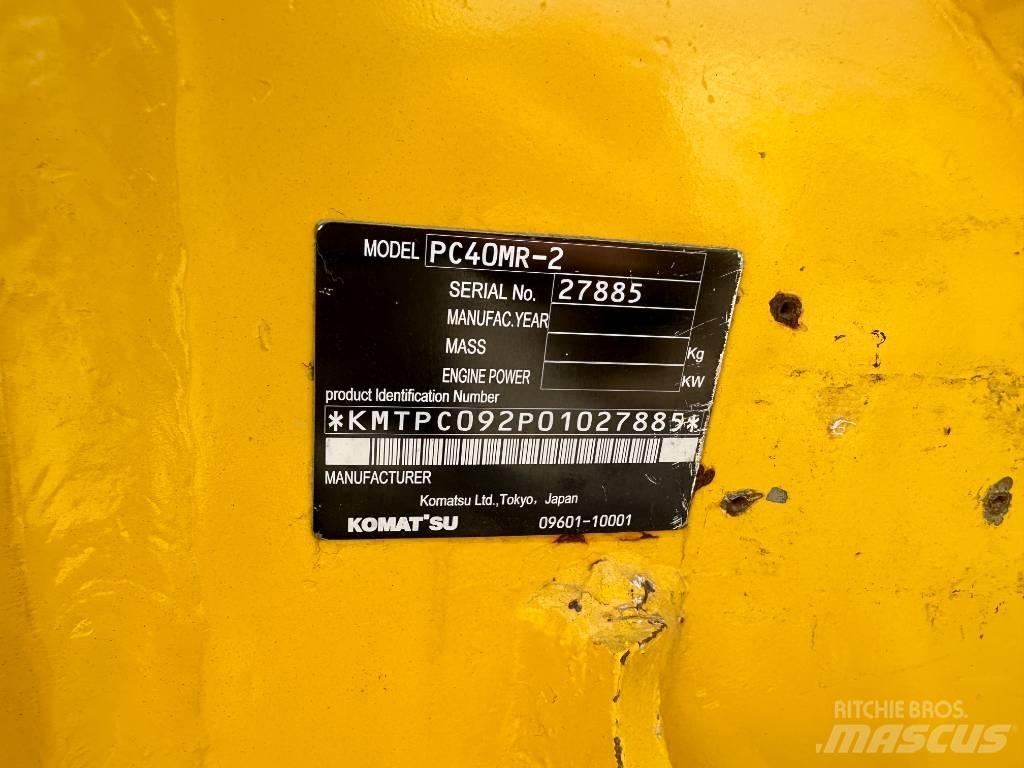 Komatsu PC 40 Minigraafmachines < 7t