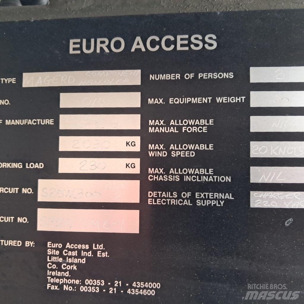 Euro Access Magerd Aanhanger hoogwerkers