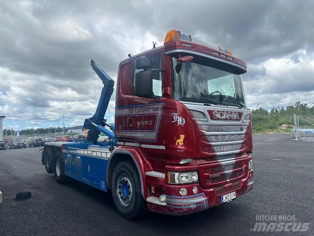 Scania R580 6x2*4 Vrachtwagen met containersysteem