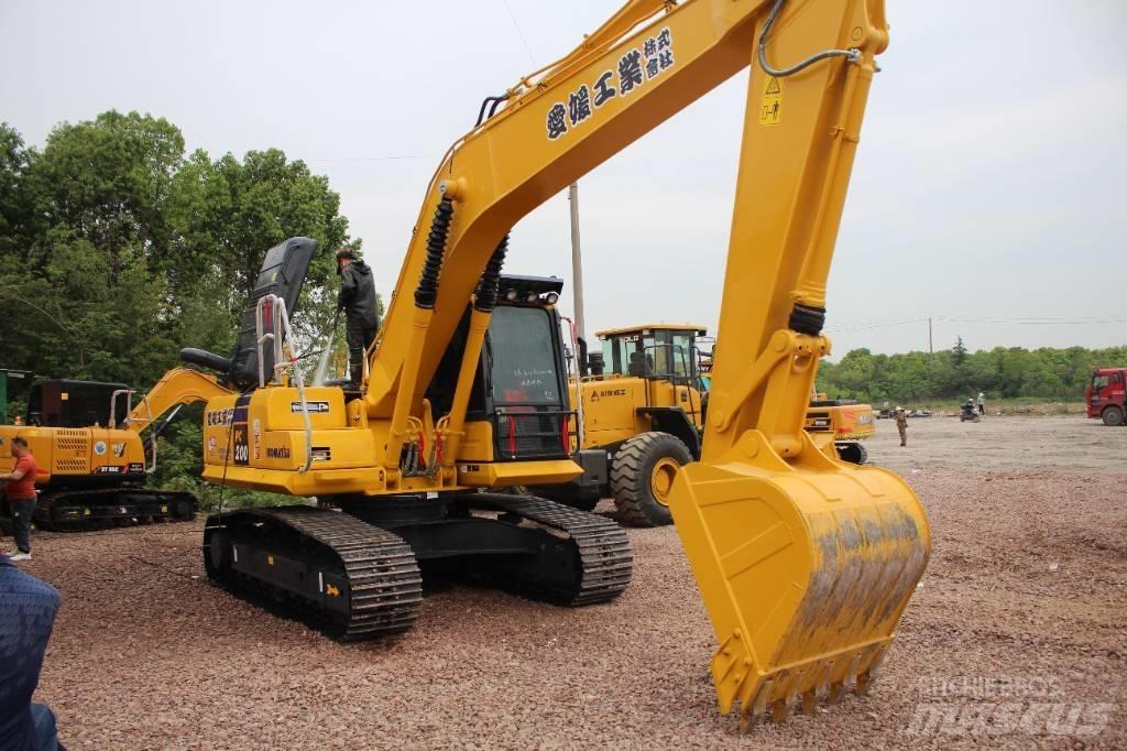 Komatsu PC 200-8 Rupsgraafmachines