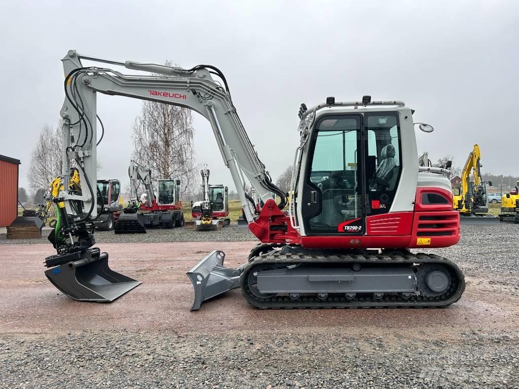 Takeuchi TB290 Midigraafmachines 7t - 12t