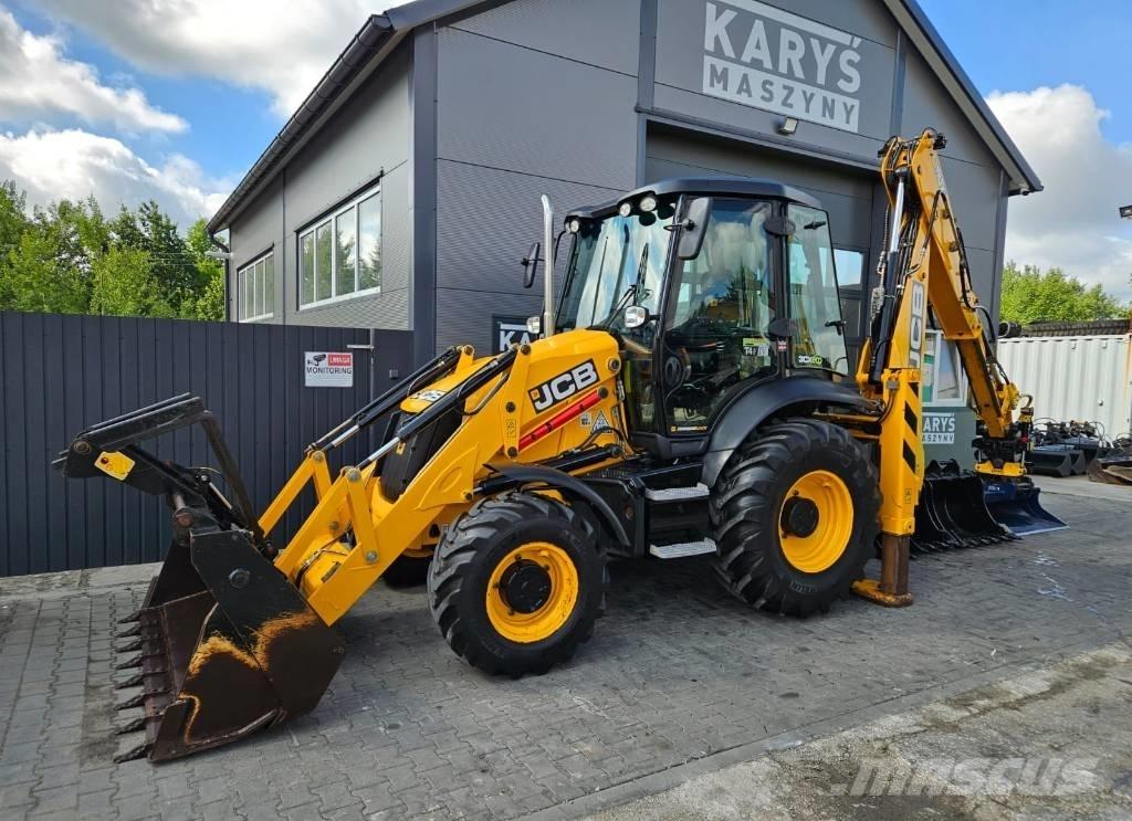 JCB 3 CX Contractor Graaf-laadcombinaties