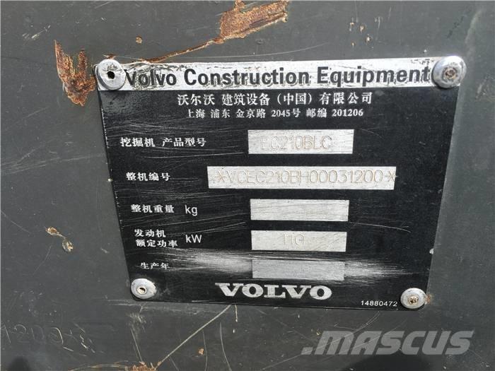 Volvo EC 210 B LC Rupsgraafmachines