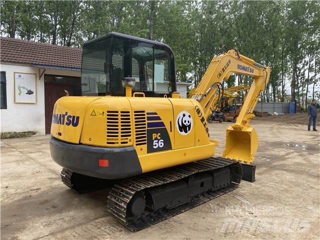 Komatsu PC56-7 Rupsgraafmachines