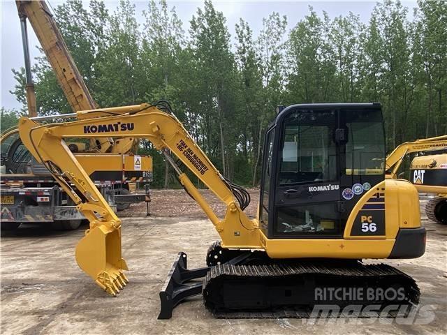 Komatsu PC56-7 Rupsgraafmachines