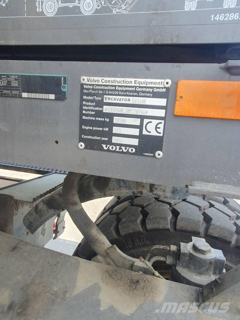 Volvo EW 160 E Wielgraafmachines