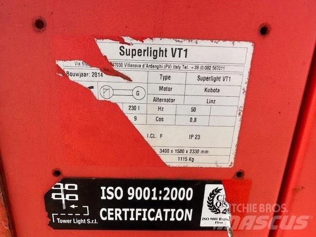 Towerlight VT 1 Mobiele lichtmasten