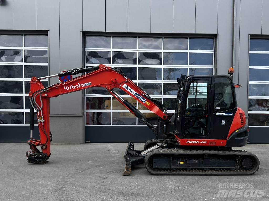 Kubota KX 080-4 | OQ45 Midigraafmachines 7t - 12t