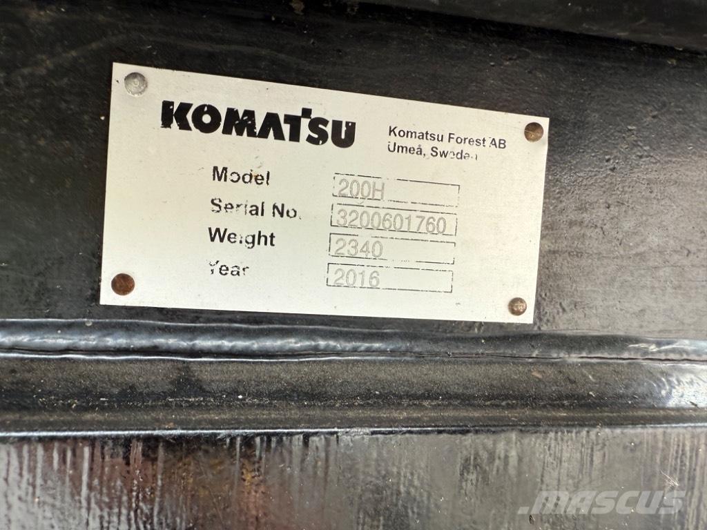 Komatsu 901 Harvesters