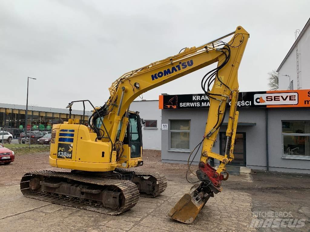 Komatsu PC 138 US-10 Rupsgraafmachines