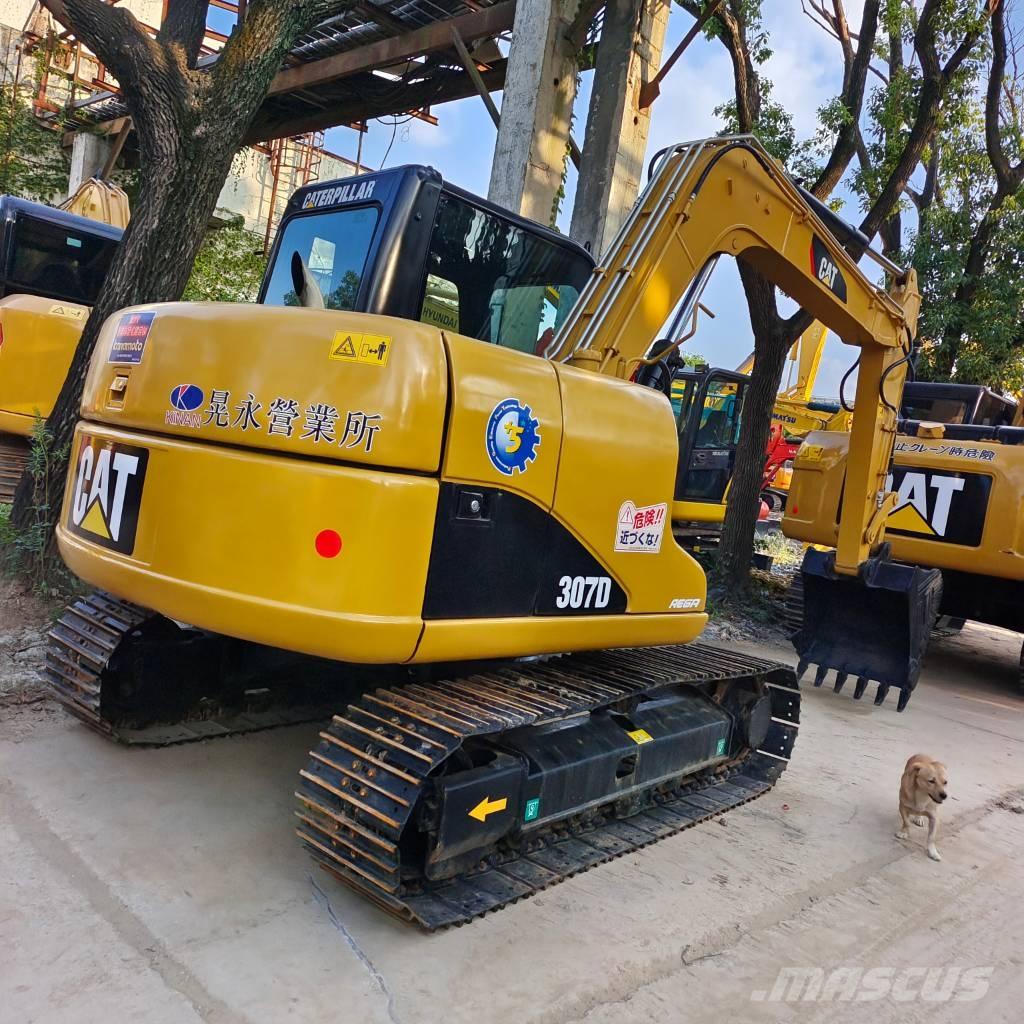 CAT 307 D Midigraafmachines 7t - 12t