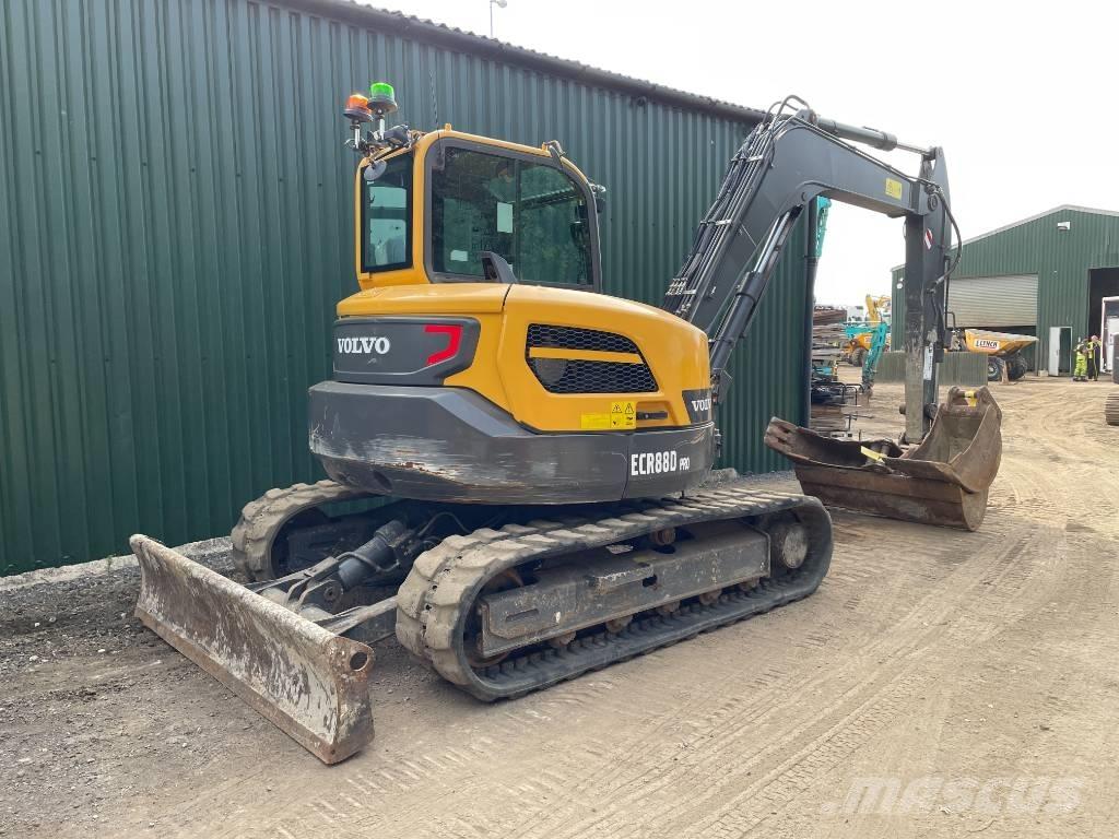 Volvo ECR 88 D PRO Midigraafmachines 7t - 12t