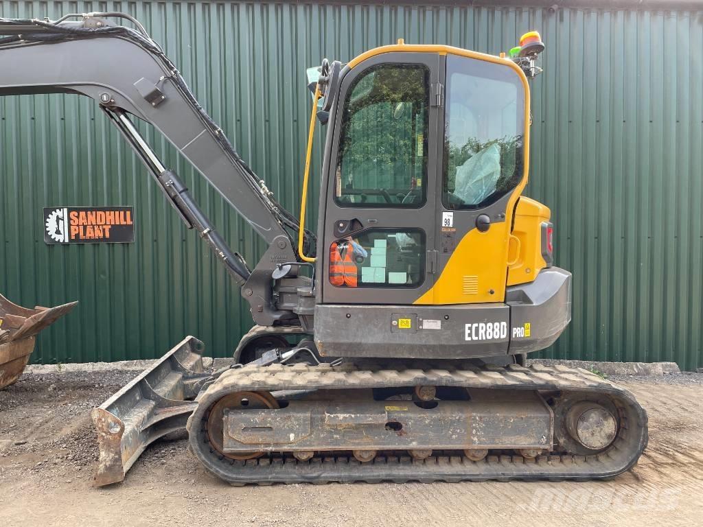 Volvo ECR 88 D PRO Midigraafmachines 7t - 12t
