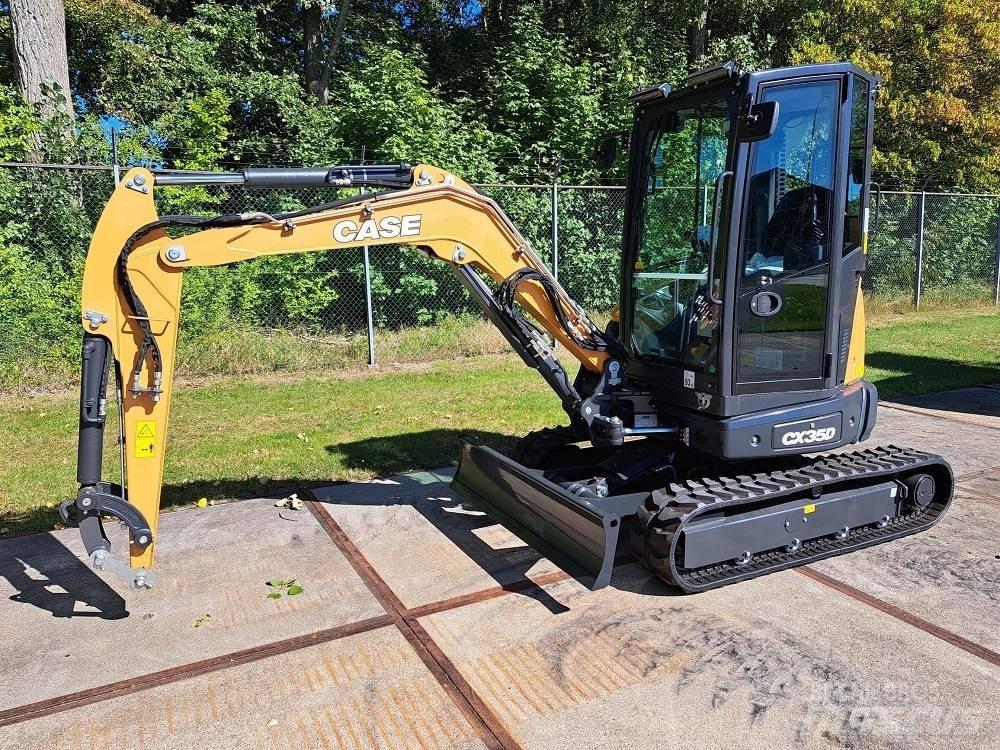 CASE CX35D Minigraafmachines < 7t