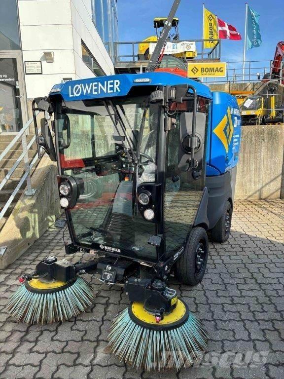Mathieu MC110 Veegmachines