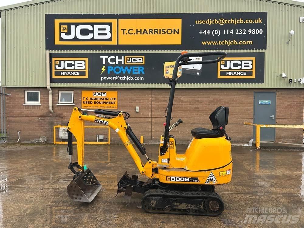 JCB MICRO 8008 Minigraafmachines < 7t