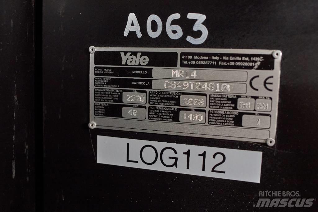 Yale MR14 Elektrische heftrucks