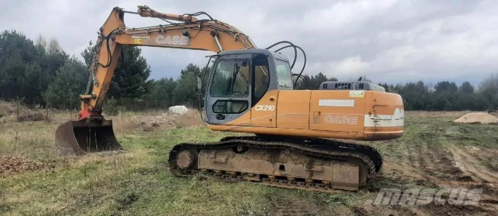 CASE CX 210 Rupsgraafmachines
