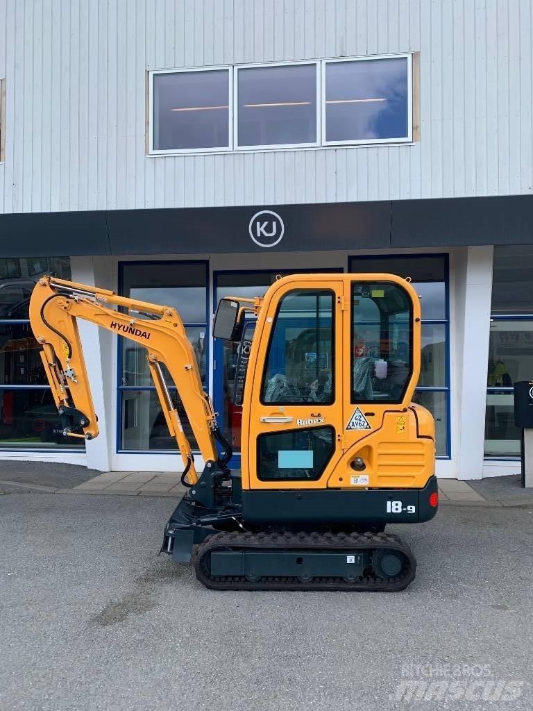 Hyundai 18-9 Minigraafmachines < 7t
