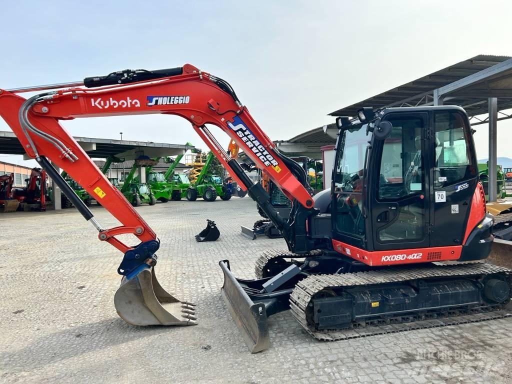 Kubota KX 80-4 Midigraafmachines 7t - 12t