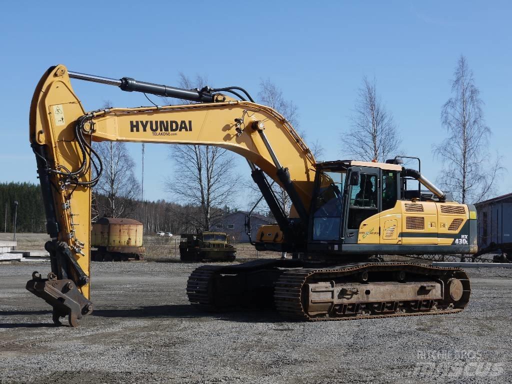 Hyundai HX 430 L Rupsgraafmachines