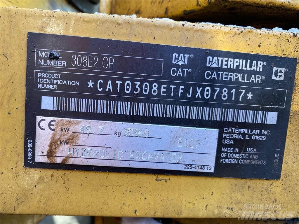 CAT 308E2CR Midigraafmachines 7t - 12t