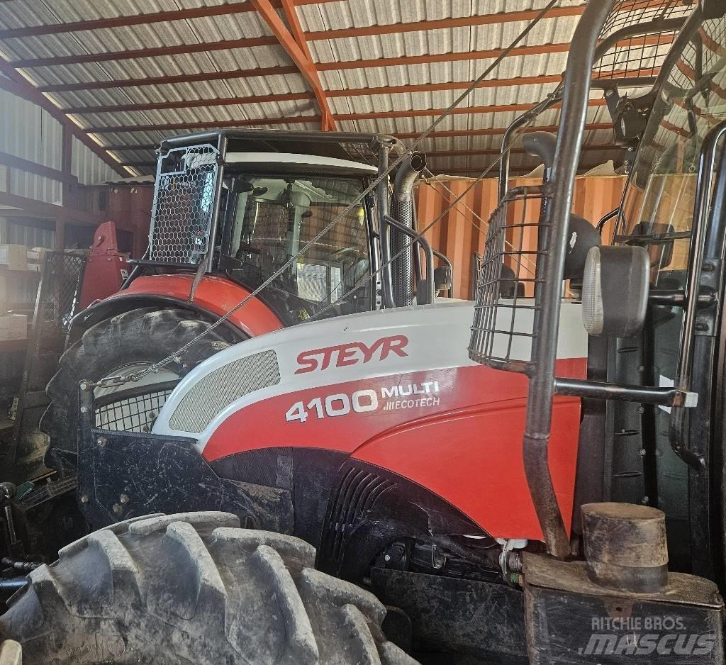 Steyr 4100 Bosbouw tractoren
