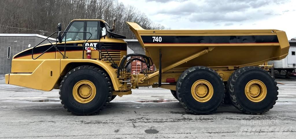 CAT 740 Knik dumptrucks