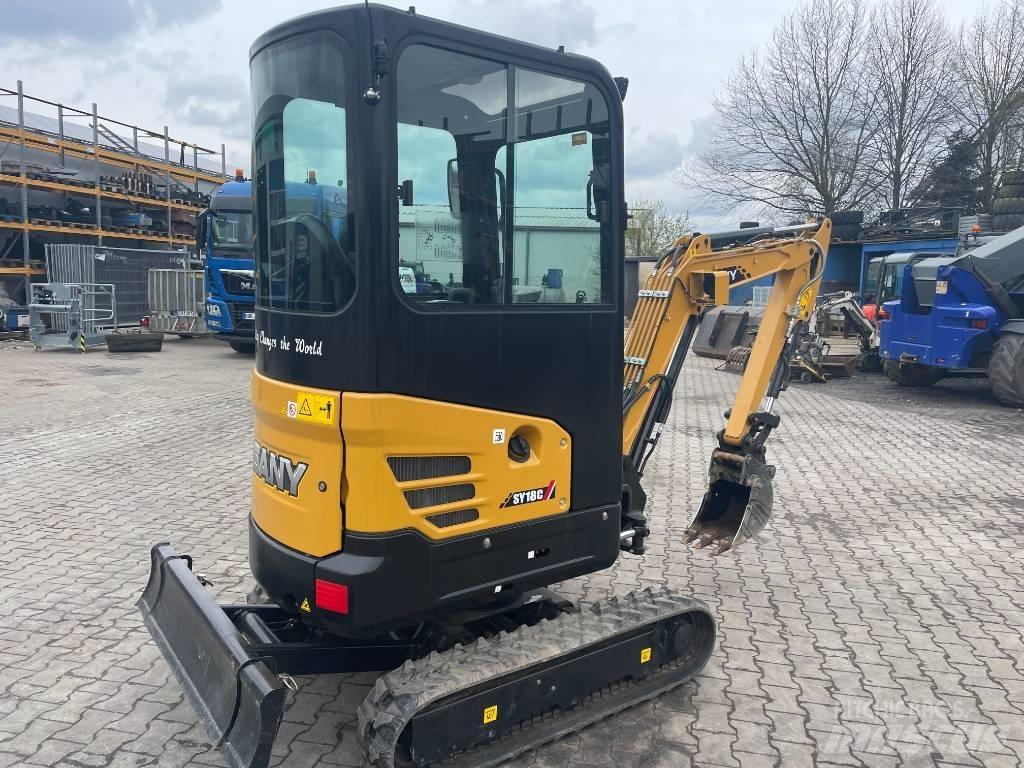 Sany SY 18 C Minigraafmachines < 7t