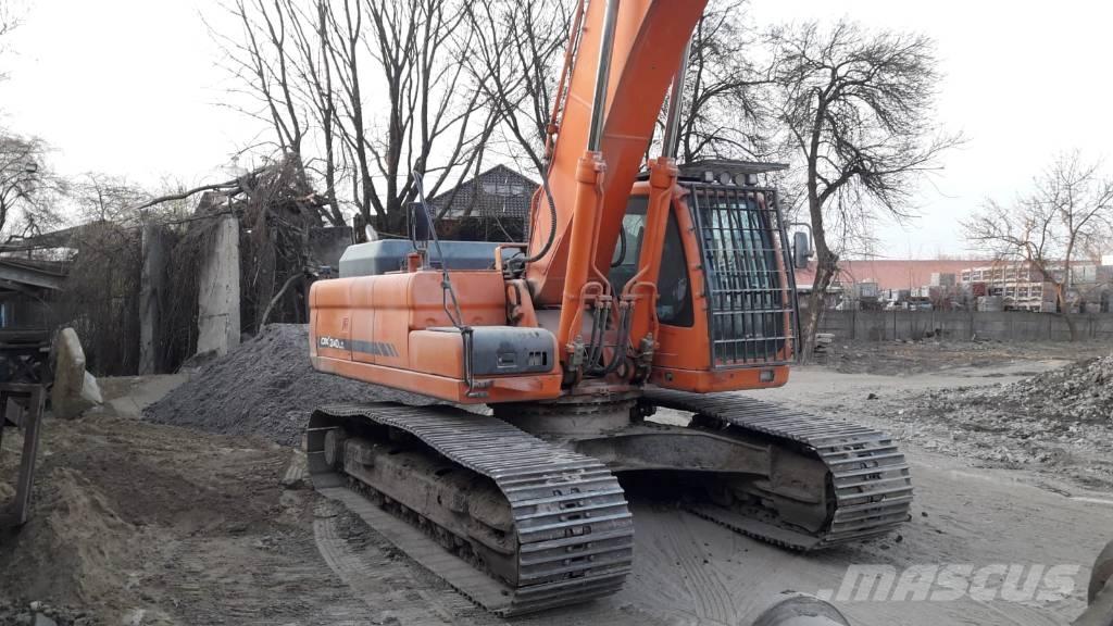 Doosan DX 340 LC Rupsgraafmachines