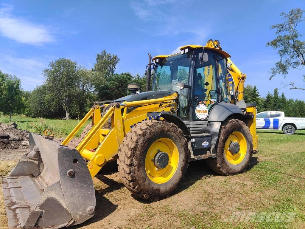 Komatsu WB 97 S-8 Graaf-laadcombinaties