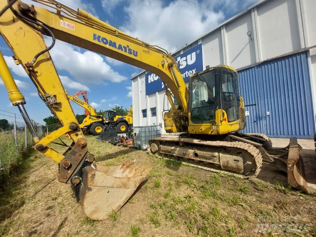 Komatsu PC138US-8 Rupsgraafmachines