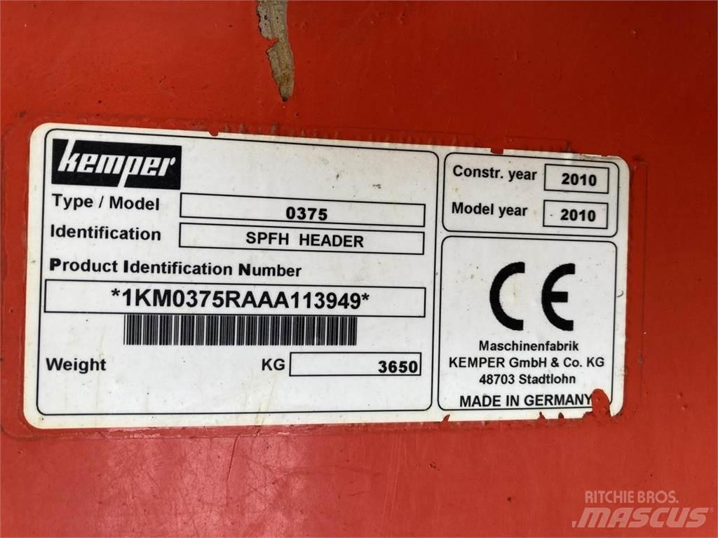 Kemper 375 Accessoires voor maaidorsmachines