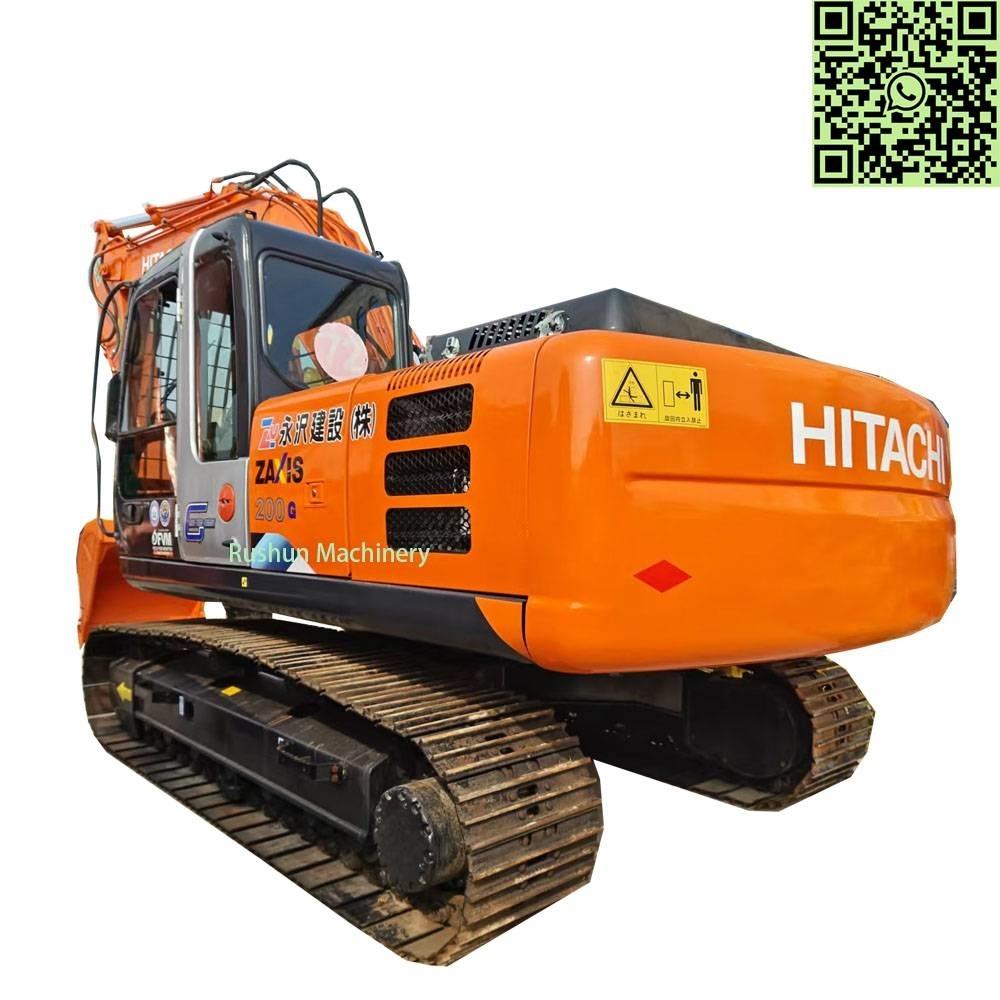 Hitachi ZX 200 Rupsgraafmachines