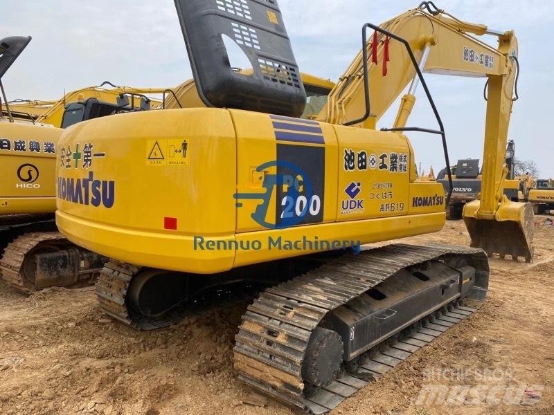 Komatsu PC200-7 Rupsgraafmachines