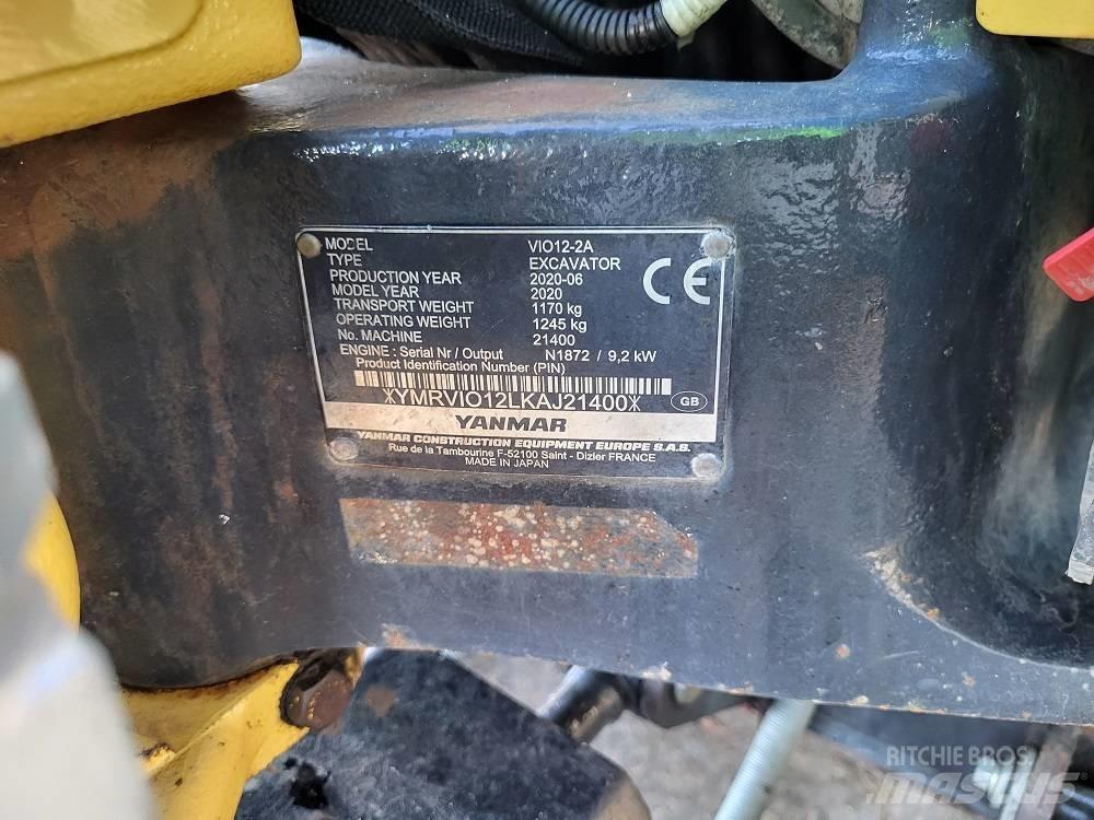 Yanmar Vio 12 Minigraafmachines < 7t
