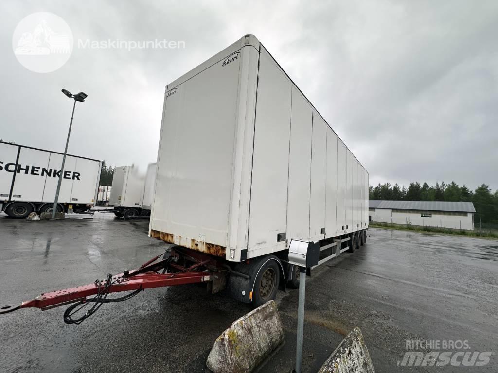 Ekeri S9-D Gesloten opbouw trailers