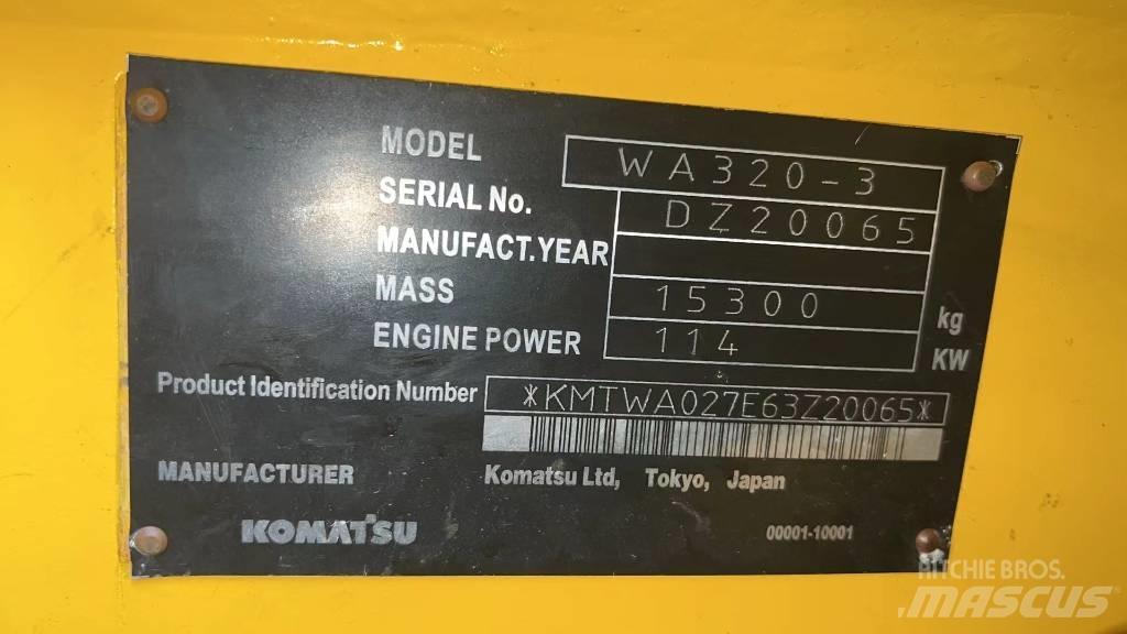 Komatsu WA320-3 Wielladers