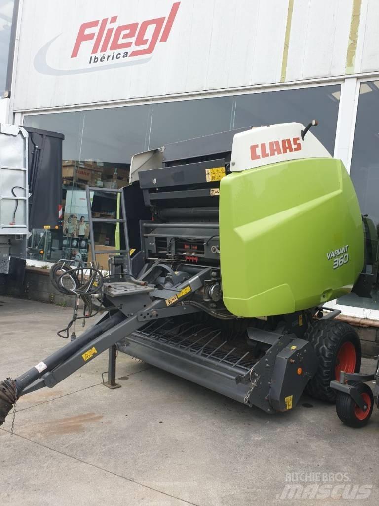CLAAS Variant 360 Ronde-balenpersen