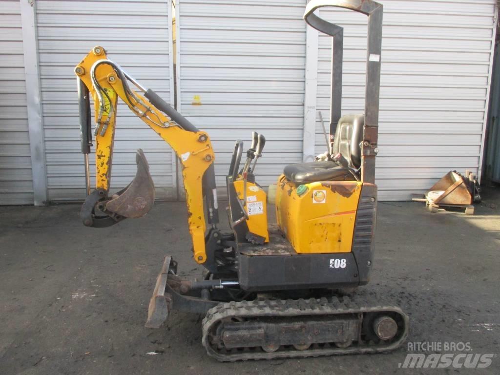 Bobcat E 08 Minigraafmachines < 7t
