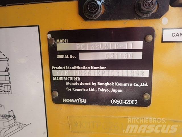 Komatsu PC138USLC-11 Rupsgraafmachines