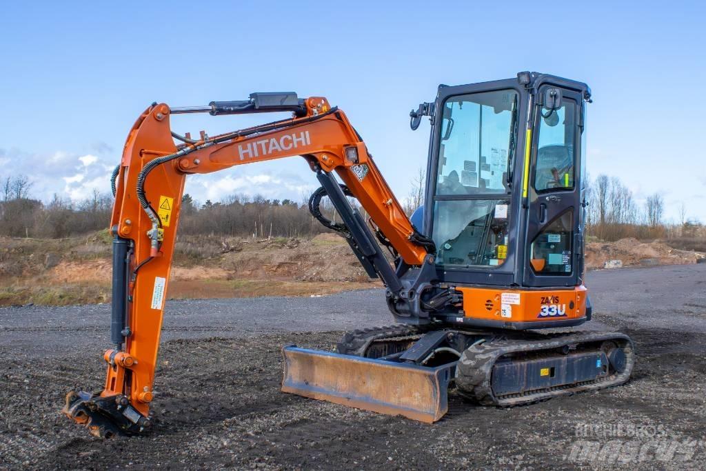 Hitachi ZX33U-6 Minigraafmachines < 7t