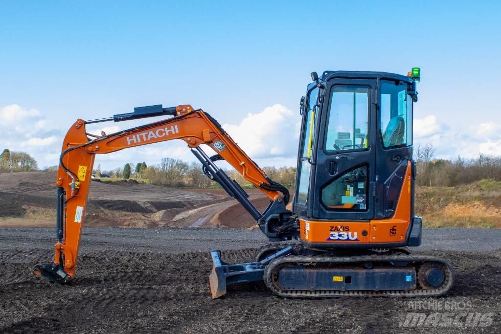 Hitachi ZX33U-6 Minigraafmachines < 7t