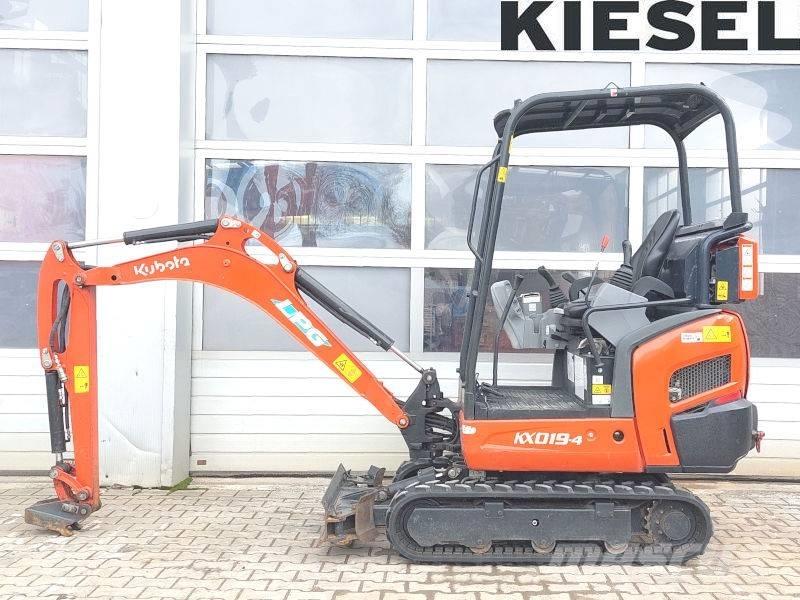 Kubota KX 019-4 LPG Minigraafmachines < 7t