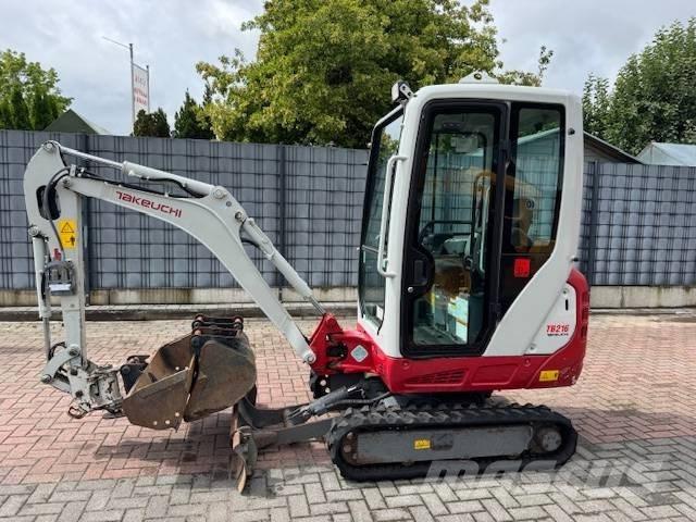 Takeuchi TB 216 Minigraafmachines < 7t